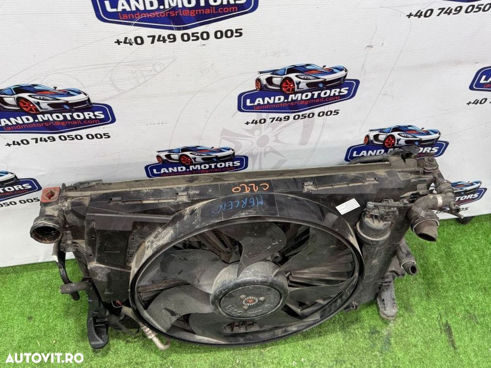 Caseta completa radiator apa ac ventilator 2013 mercedes benz c220 cdi c-class coupe 2.2 diesel w204 - 8