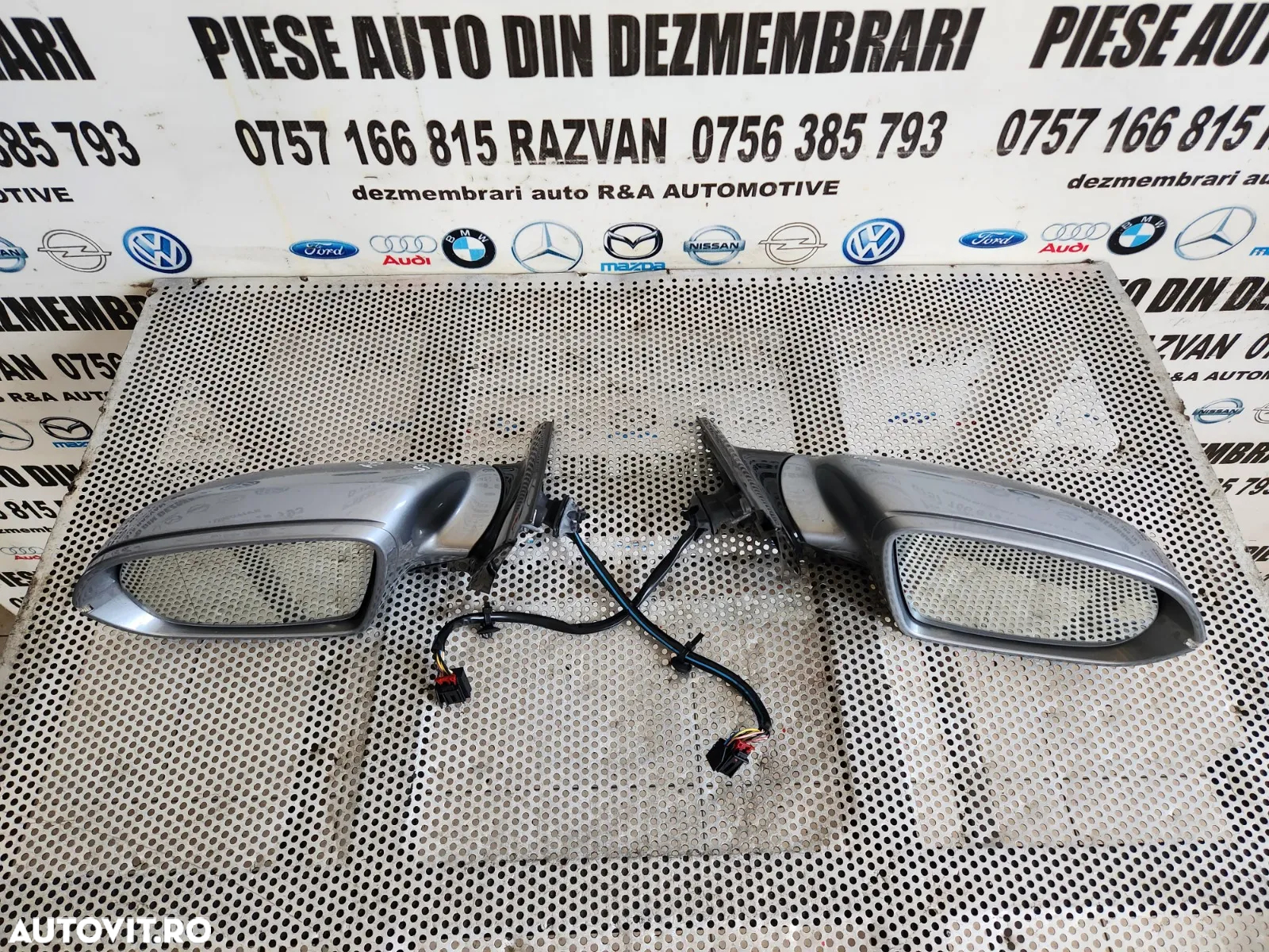 Oglinzi Oglinda Stanga Dreapta Audi A8 4H D4 Volan Stanga Rabatabile Electric Heliomate Incalzite I - 5
