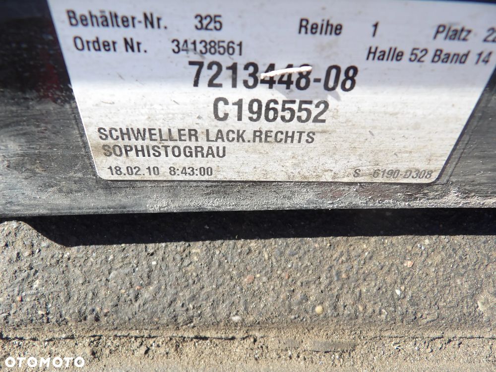 BMW - F01 - KOLO A90 - PROGI - PRAWY/LEWY - CENA ZA 1 SZT - EUROPA - ORYGINAŁ - 4