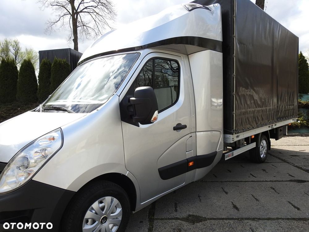 Renault MASTER PLANDEKA 8 PALET WEBASTO TEMPOMAT NAWIGACJA KLIMATYZACJA PNEUMATYKA  170KM - 18