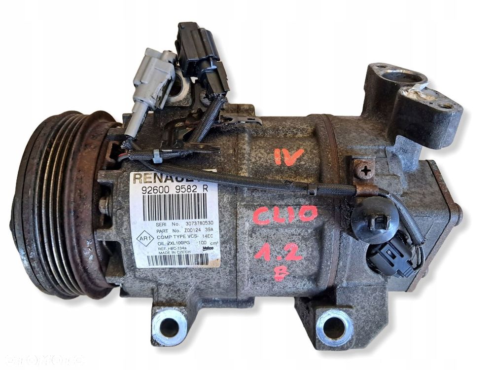 renault clio iv 1.2 16v sprężarka klimatyzacji 926009582r - 1