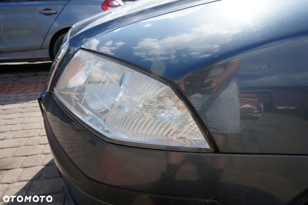 MASKA ZDERZAK BŁOTNIKI LAMPY OCTAVIA II 1Z5 9901 LV7F  SKODA 2004-2008 SZARY PRZÓD KOMPLETNY - 22