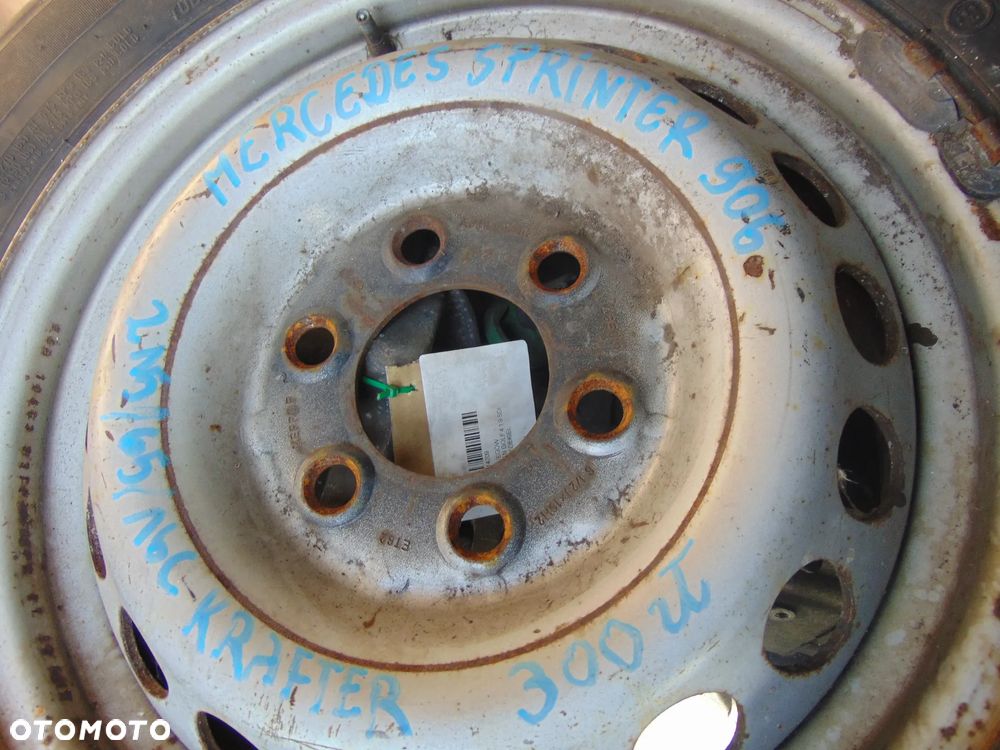 Koło mercedes Sprinter Crafter R16C - 1