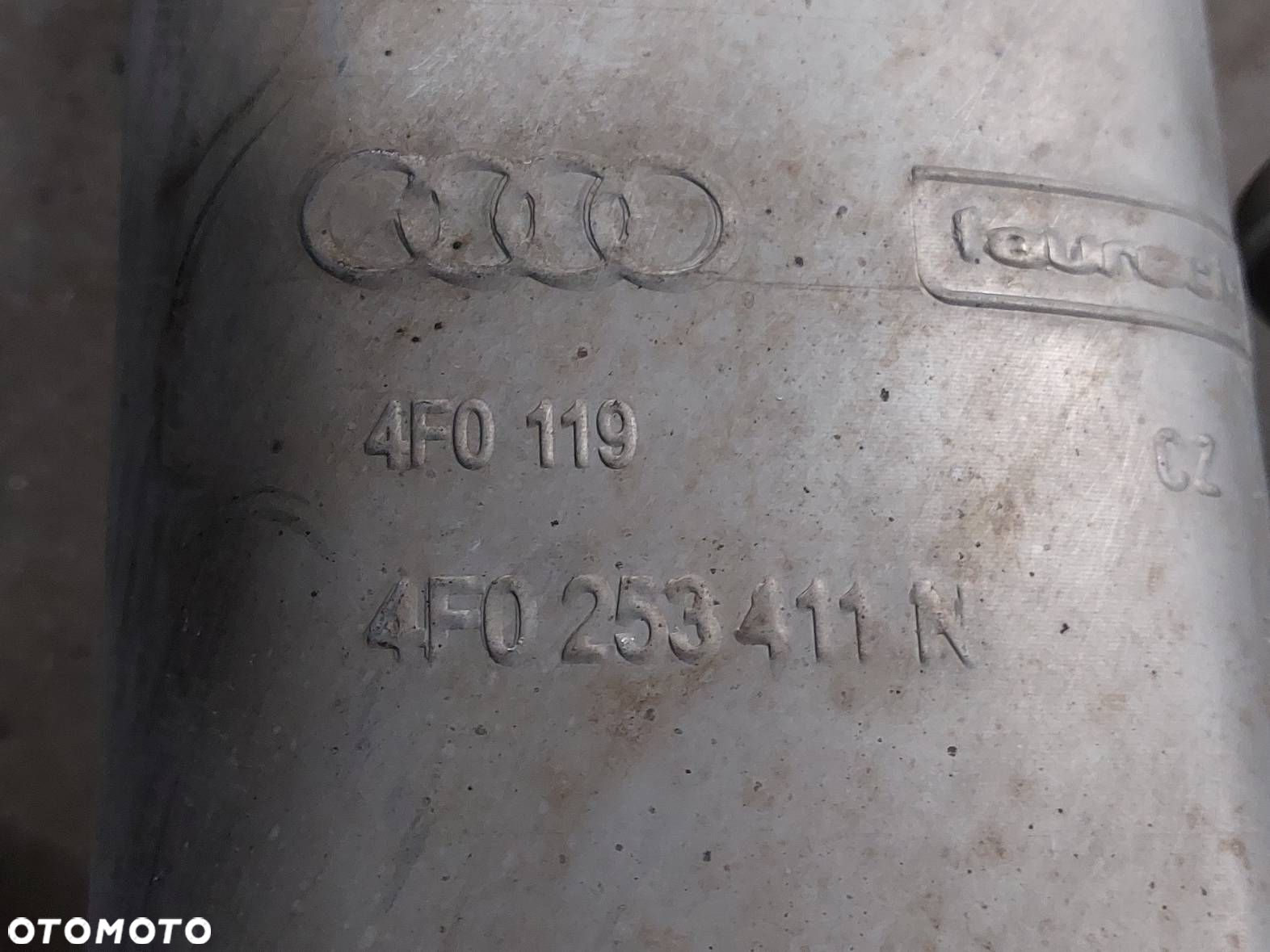 TŁUMIK WYDECH KOŃCOWY + ŚRODKOWY AUDI A6 C6 2.4 V6 4F0253411N - 7