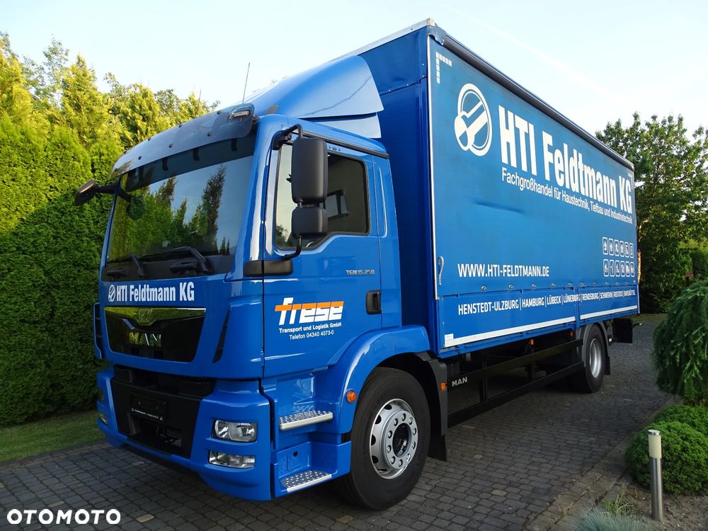 MAN TGM 15.250 18.250 / EURO 6 / BURTO-FIRANKA / Z NIEMIEC / SUPER STAN / - 1