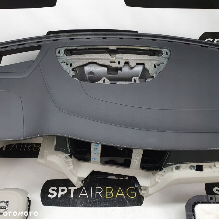 VOLVO V60 S60 DESKA ROZDZIELCZA KONSOLA KOKPIT PULPIT PODUSZKI AIRBAG AIR BAG PASY KIT SET - 3