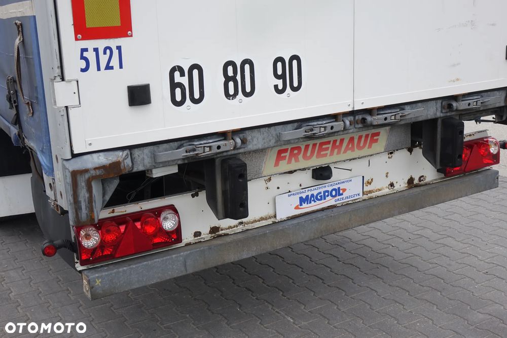 Fruehauf FIRANKA STANDARD / OSIE SAF / OCYNK / PODŁOGA SZYNA DESKA / KOSZ NA KOŁO ZAPASOWE - 21