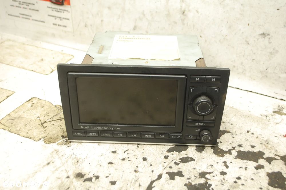 RADIO FABRYCZNE 2 DIN NAVIGACJA 4B0035192P AUDI A4 B6 B7 - 1
