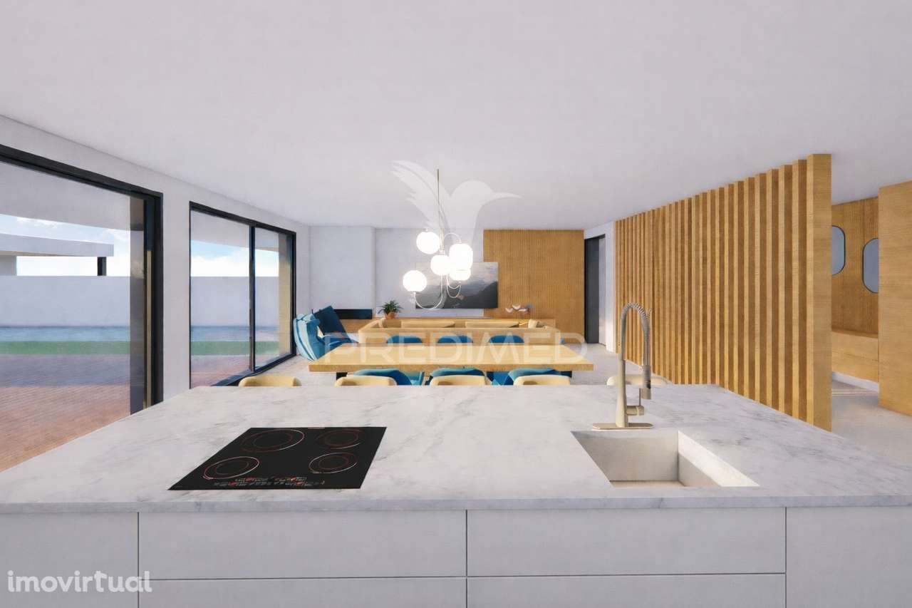 Moradia T3 | Térrea | Piscina | Jardim | Barbecue | 2 Carros | Nova - Grande imagem: 5/41