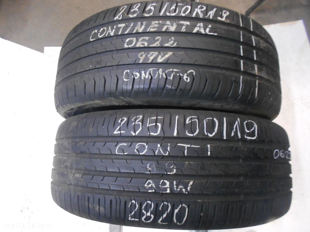 OPONY  235/50R19 CONTINENTAL ECO CONTACT 6 DOT 0622 / 2820 6.9MM - 1