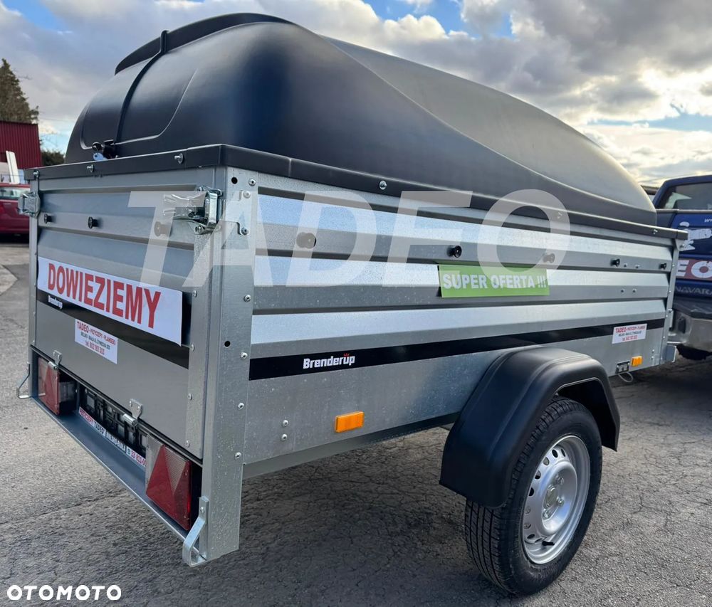 Brenderup 1205XL z zamykaną pokrywą ABS - 12