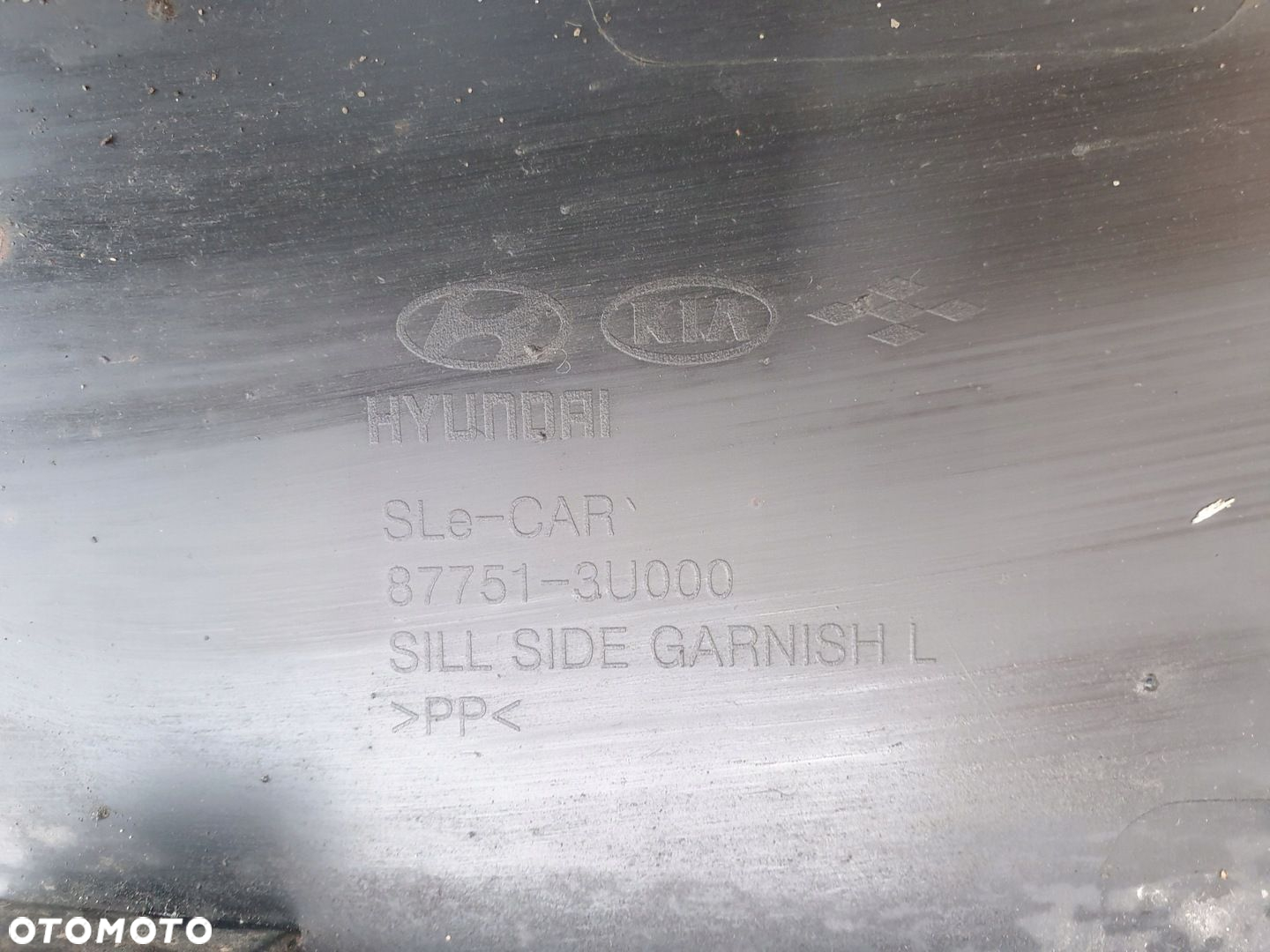 KIA SPORTAGE 3 III LISTWA OSŁONA PROGOWA LEWA ORYG - 12