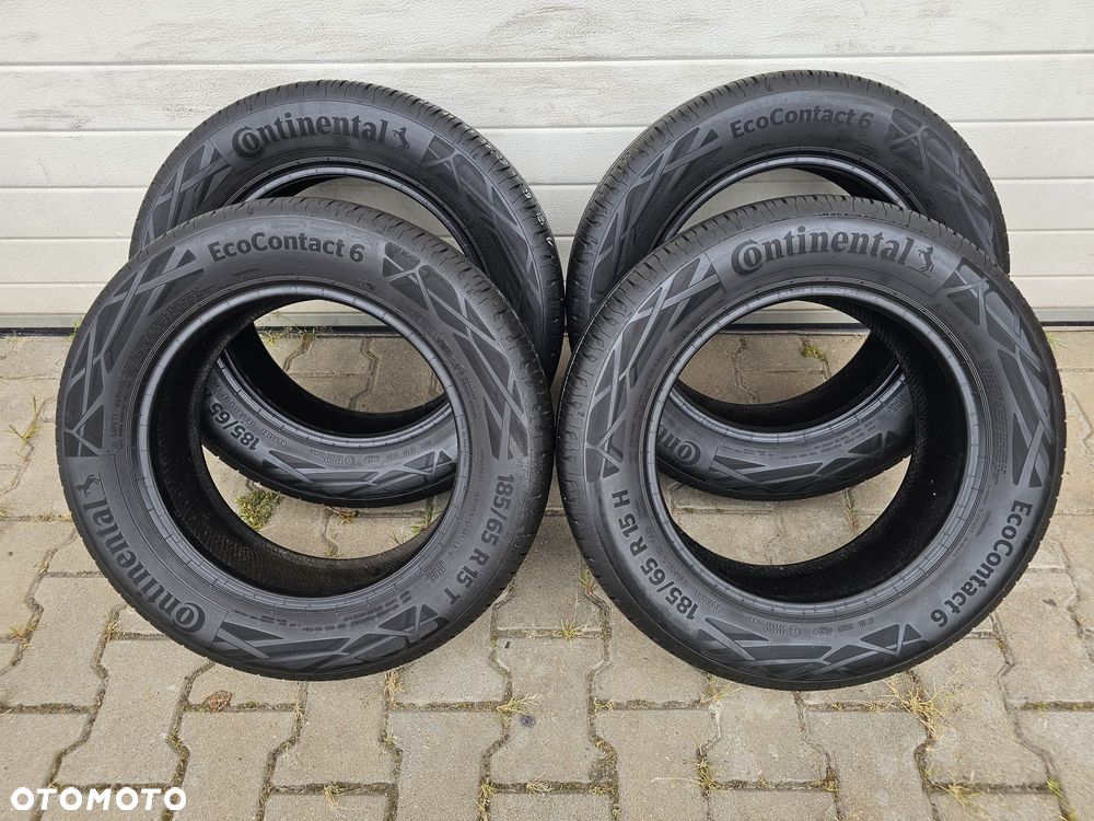 (K10) 185/65R15 88H 6-5mm 21r / Continental EcoContact 6 - 7