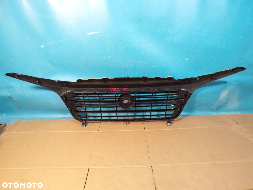 FIAT DUCATO 14- atrapa grill ORYGINALNA CZARNA lakierowana CHROMY - 9