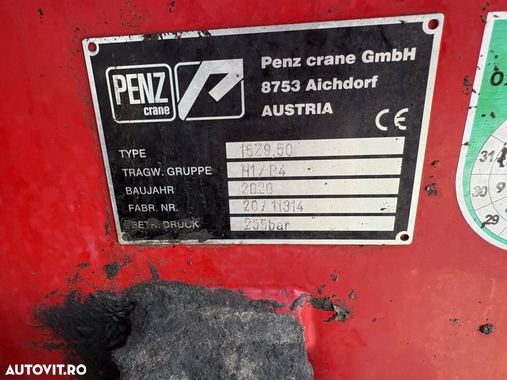 Scania R650, V8, Macara Penz 15Z950, Retarder, Factura externa - 23