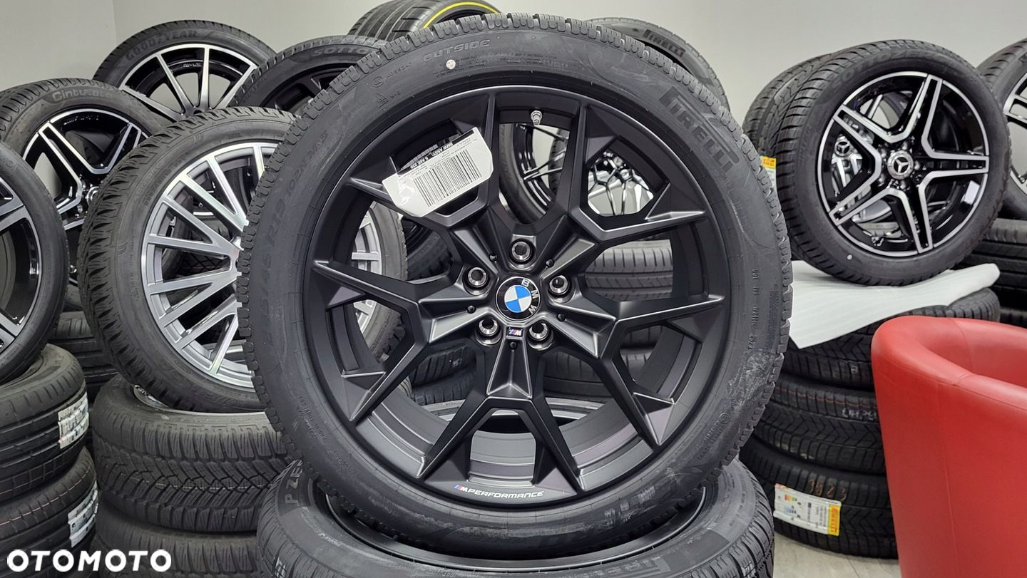 19 Zimowe ORYGINALNE BMW 5 i5 G60 G61 942 M Pakiet Performance Nowe - 3