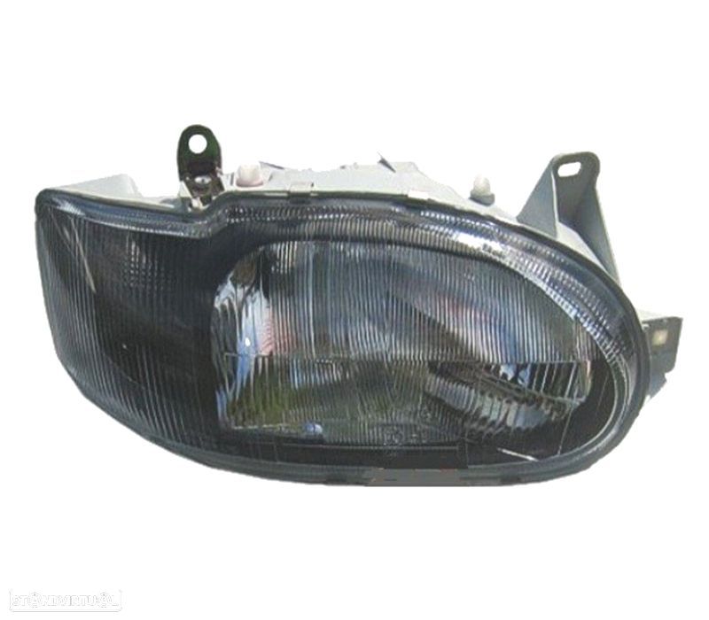 FARÓIS FRONTAIS PARA FORD ESCORT MK6. FUNDO PRETO - 2
