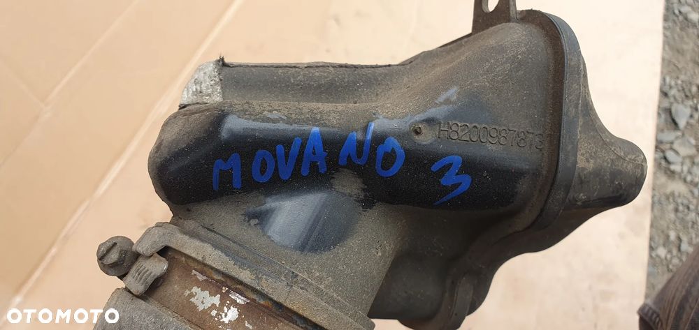 Rura dolot nawiewu powietrza Opel Movano III 2.3 8200873101 H8200987873 - 9