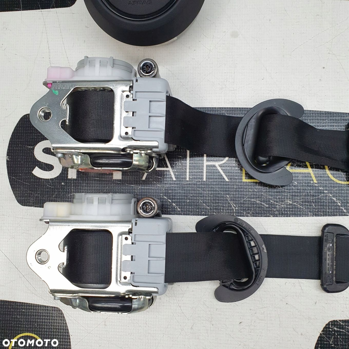 PORSCHE CAYENNE 3 III LIFT 9Y DESKA ROZDZIELCZA KONSOLA KOKPIT PULPIT PODUSZKI AIRBAG AIR BAG PASY KIT SET - 10