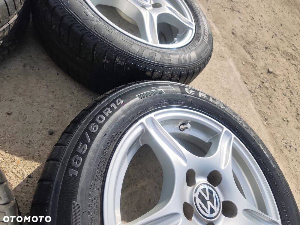 5x100 Felgi Aluminiowe Alufelgi 14 Koła Letnie Lato SKODA FABIA PRAKTIK ROOMSTER RAPID SEAT IBIZA CORDOBA TOLEDO IV 4 VW FOX POLO Legnica ALU-RAD 185/60 6mm - 13