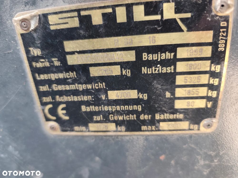 Still R/60-16/Przesuw boczny/Cena9900zł/ - 11