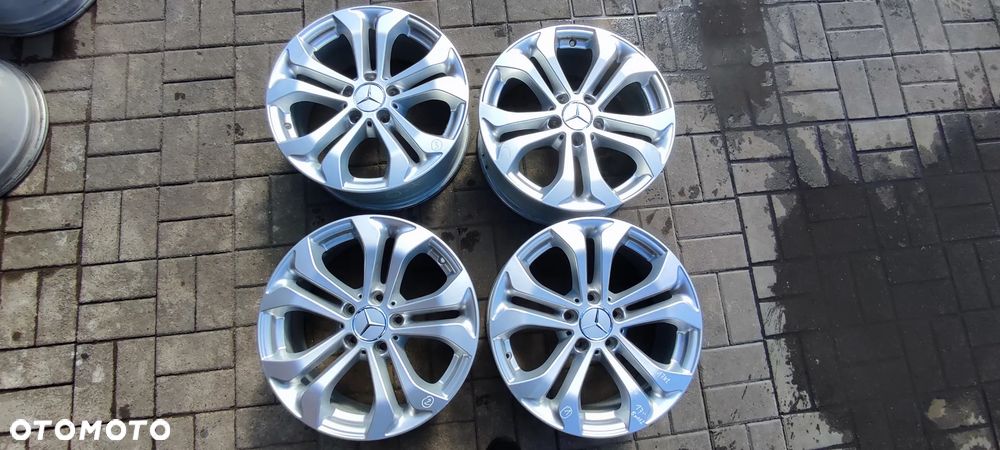 FELGI ALUMINIOWE 5x112 7,5Jx17 CALI ET36 fi66.6 2534010600 MERCEDES GLC 4 SZTUKI KOMPLET - 1