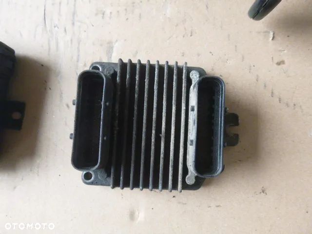 ZESTAW STARTOWY KOMPUTER STACYJKA IMMOBILIZER OPEL ASTRA II 1.6 16V 09355929 CSSJ - 5