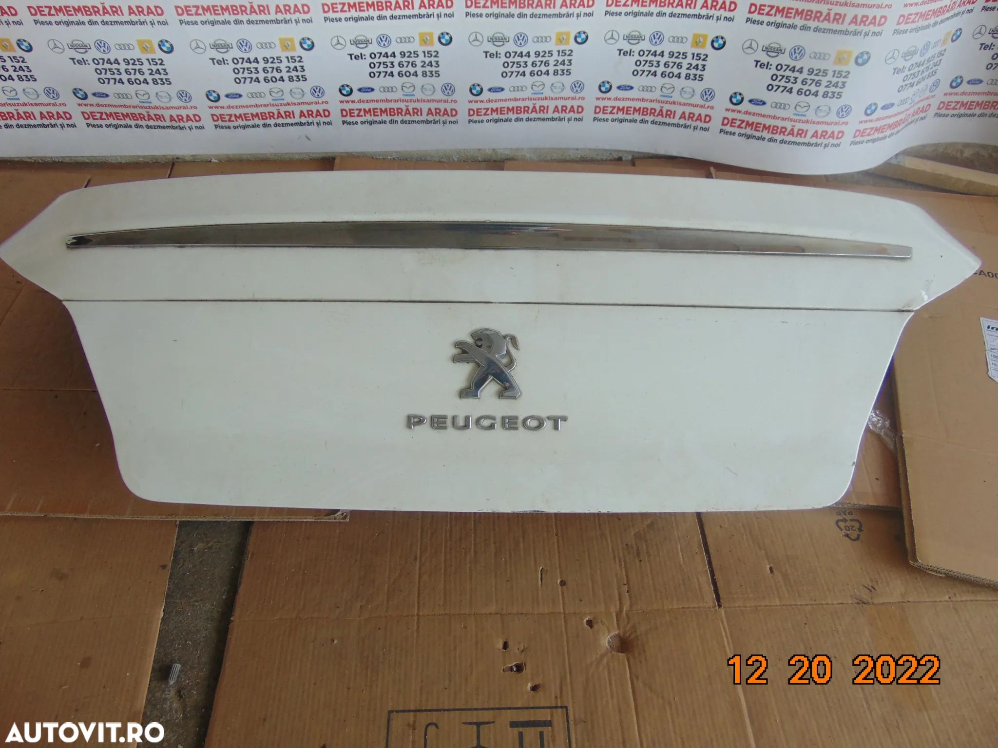 Usa portbagaj haion Peugeot 508 an 2010-2018 dezmembrez - 1