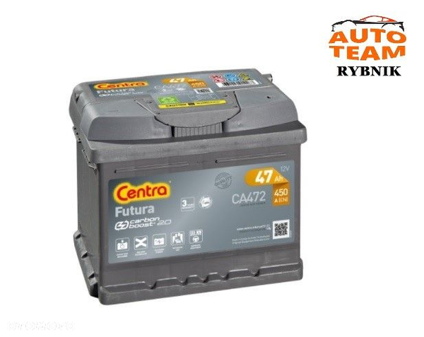 Centra Futura 12V 47Ah 450A 3l. gwar+ assistance!!