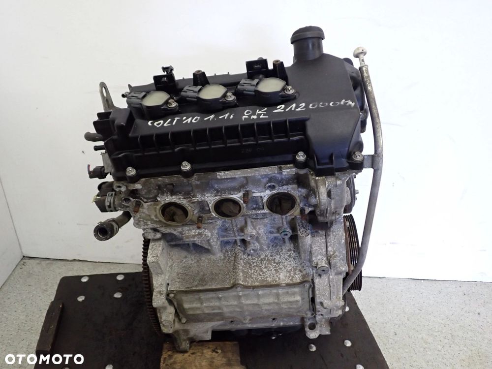 MITSUBISHI COLT 1.1 BENZ CZ3 04- SILNIK MOTOR BEZ ZMIENNEJ FAZY - 6