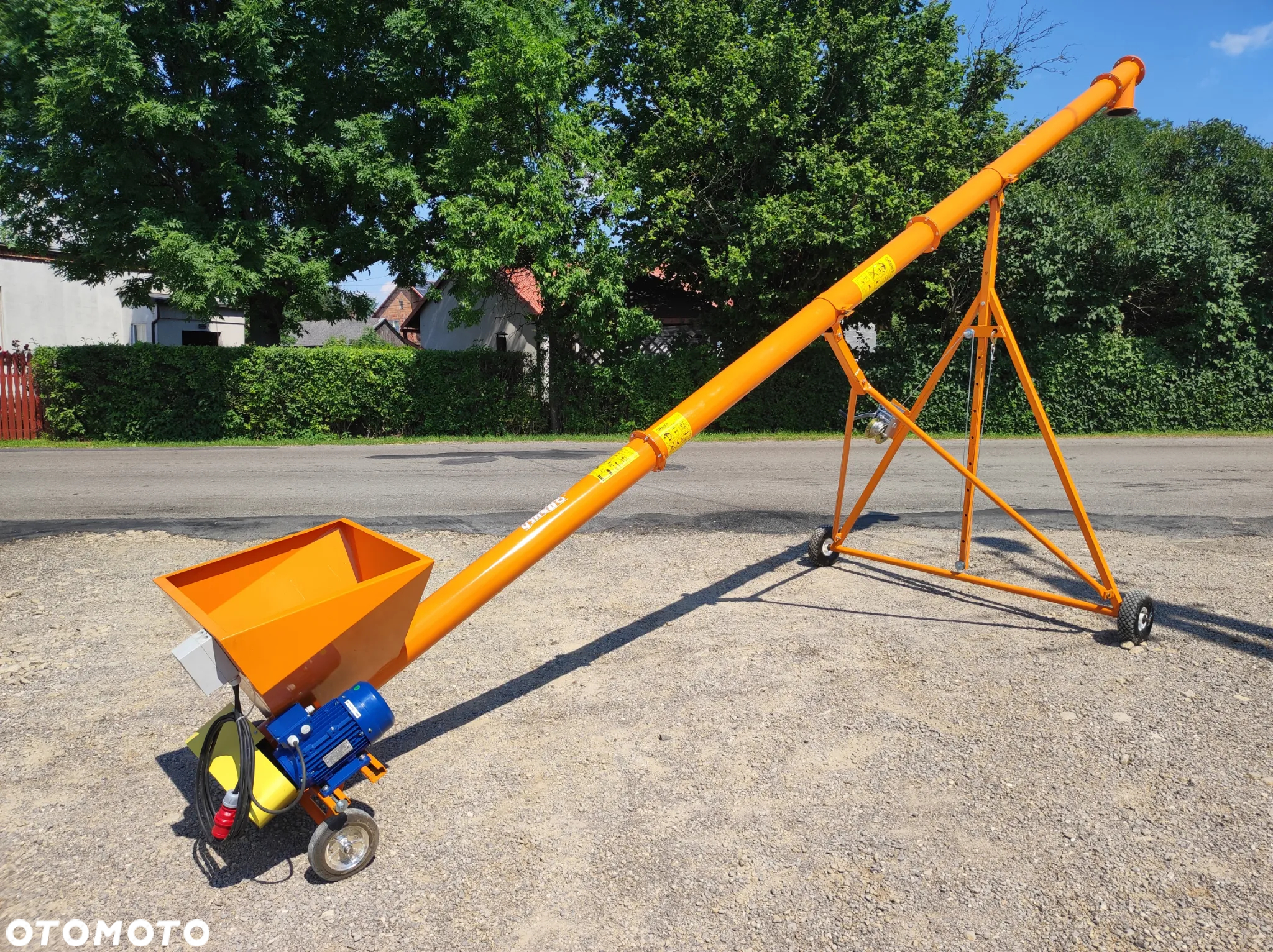 PODAJNIK ŚLIMAKOWY/żmijka do zboża/ trocin/ pelletu ssąca/zasypowa/ DARMOWY TRANSPORT - 9