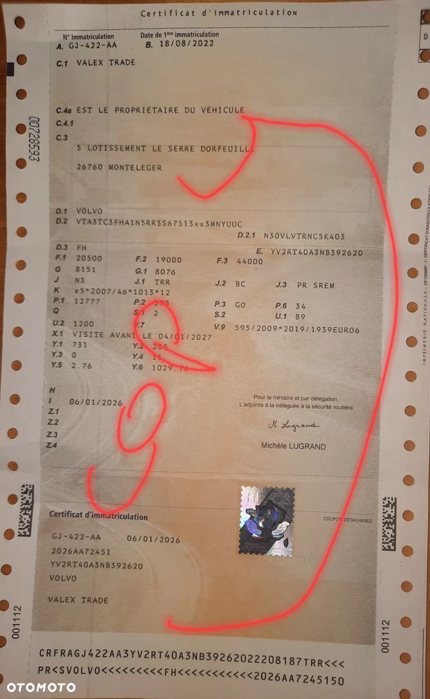 Volvo FH 500,  I SAVE, I park, 368221km, 2022 - 31