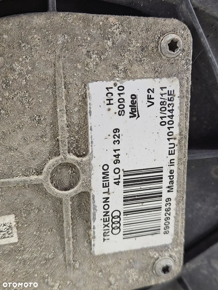 AUDI Q7 4L LIFT 09-15R LAMPA PRZOD BI-XENON + LED TRIXENON PRAWA 4L0941004AH LEWA 4L0941003AH - 21