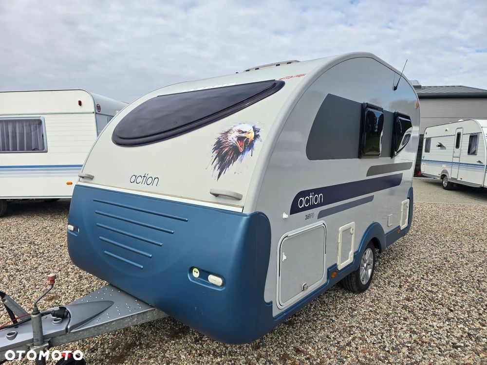Adria Action 361 1000kg JAK NOWA zarejestrowana z przedsionkiem - 15