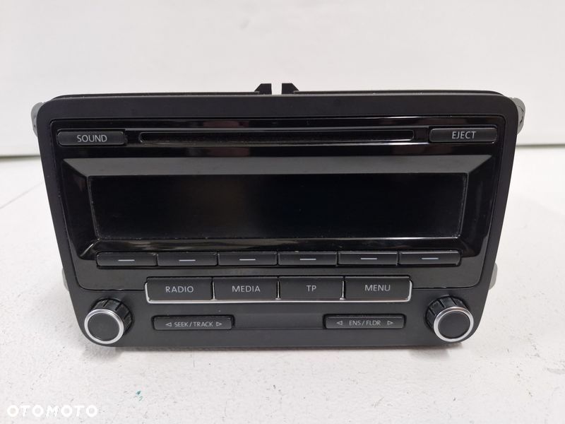 volkswagen passat b7 radio odtwarzacz cd 1k0035186ap - 1