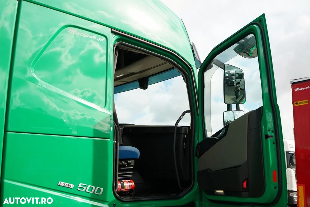Volvo FH 500 / KIT / HIDRAULICĂ / RETARDER / I-SAVE / I-PARK COOL + BASCOLĂ KEMPF 60m3 / PUNȚĂ RIDICATĂ / 2021 - 32