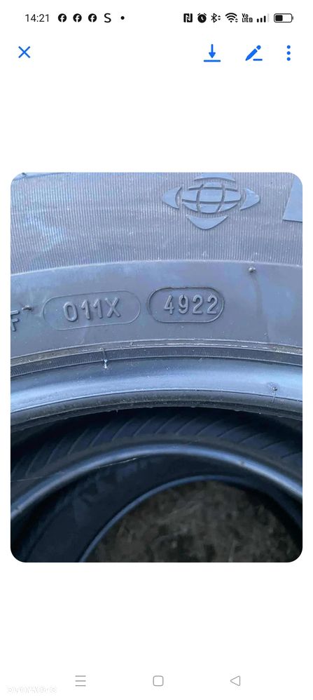 Komplet opon Michelin Alpine 235/55/19 - 5