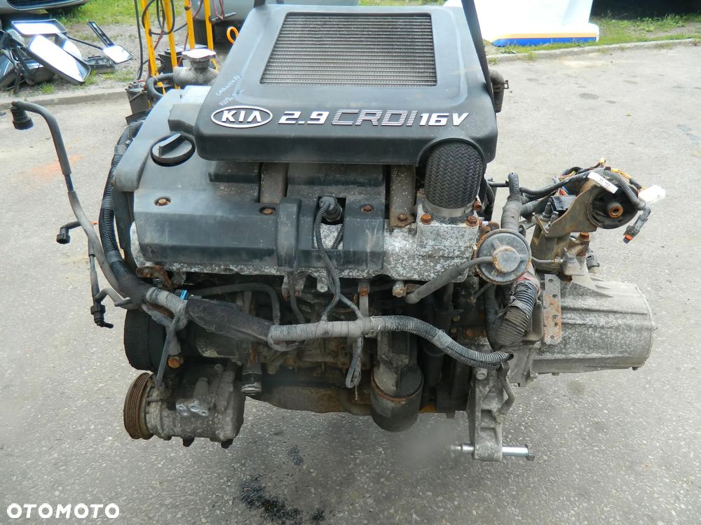 Kia Carnival 2.9 CRDI Silnik Kompletny Wtryski Pompa Turbina - Gwarancja - 3