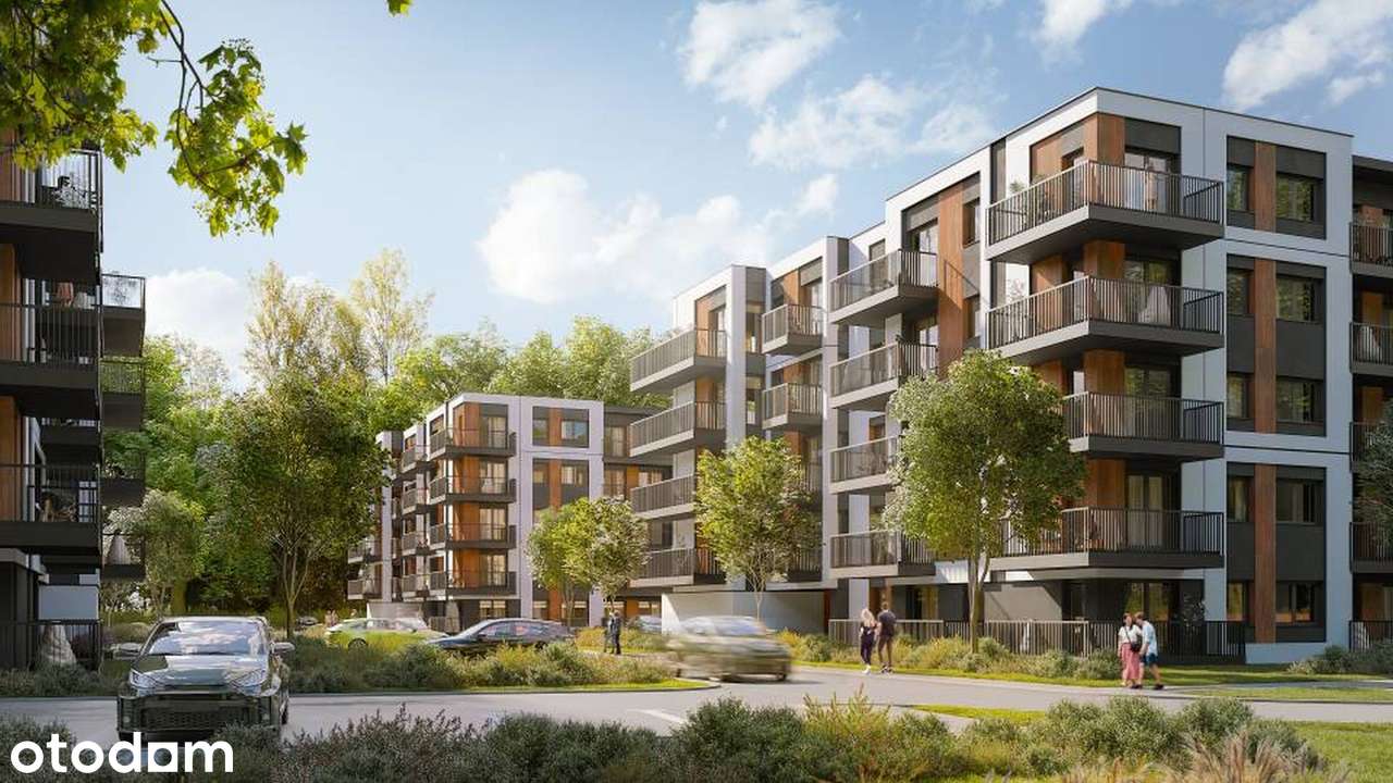 3-pokojowe mieszkanie 52m2 + balkon