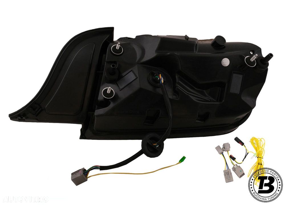 Stopuri LED compatibile cu Ford Mustang VI S550 Smoke Design - 7