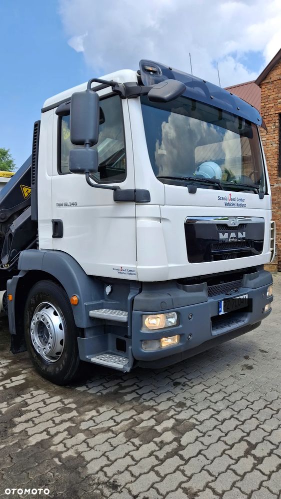 MAN TGM 18.340 wywrotka z HDS Palfinger - 17