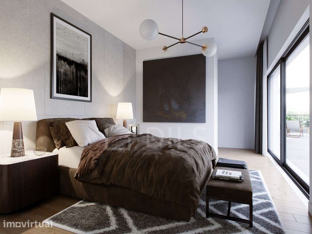Apartamento T2 com varanda em novo empreendimento em Cacilhas - Grande imagem: 5/34
