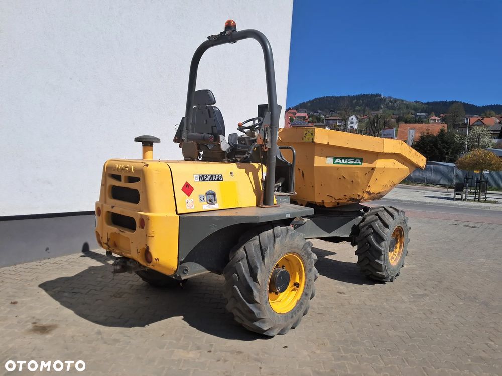 Ausa D 600 APG WOZIDŁO BUDOWLANE OBROTOWE 6 t ton kamera przód + tył ROK 2017 DEUTZ mocne 75KM oświetlenie drogowe opony PRZÓD NOWE Terex ta6 s Thwaites 6 Mecalac Wacker Neuson DW 6 9 Jcb kiper +obrót kierunkowskazy WYWROTKA DUMPER 4x4 - 13