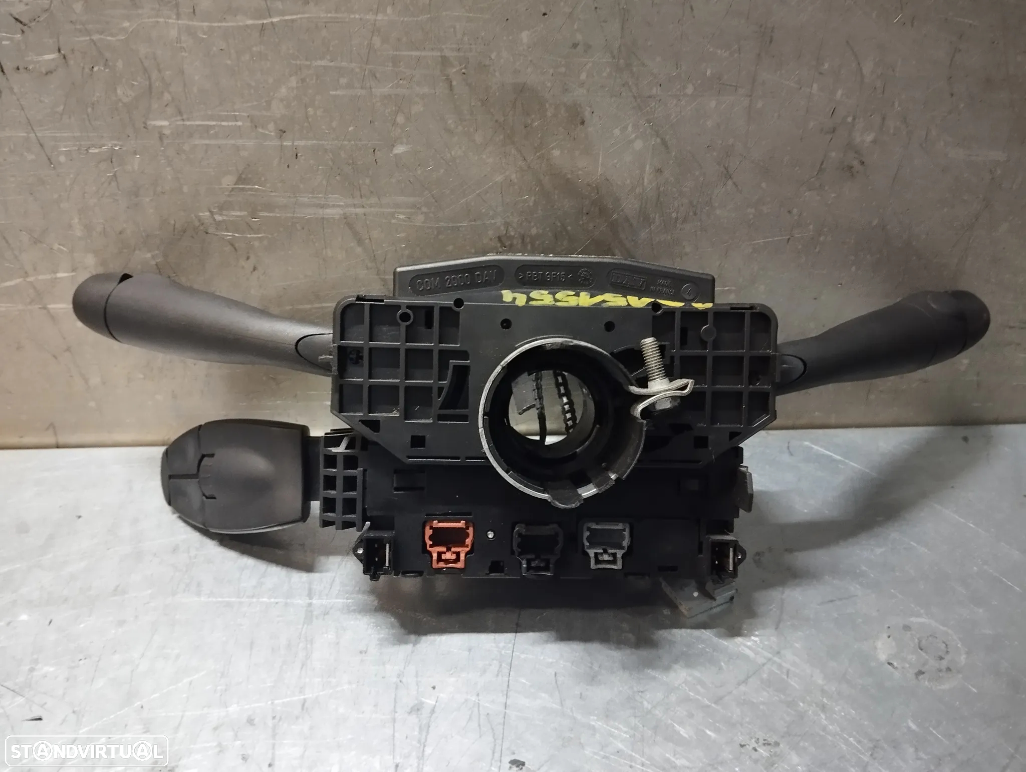 Comutador Luzes Pisca Fita AirBag Peugeot 307 REF. 96530931XT 34572424 - 3