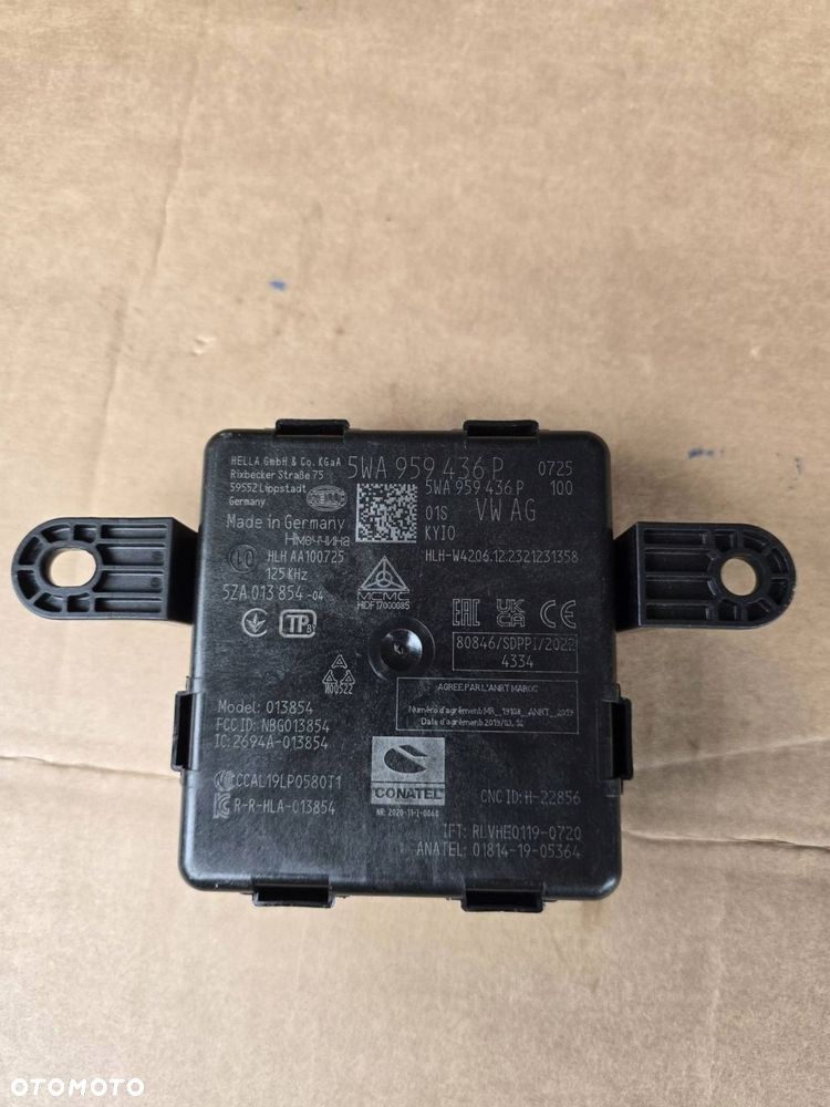 moduł sterownik keyless 5wa959436p audi rs3 8y cupra - 2