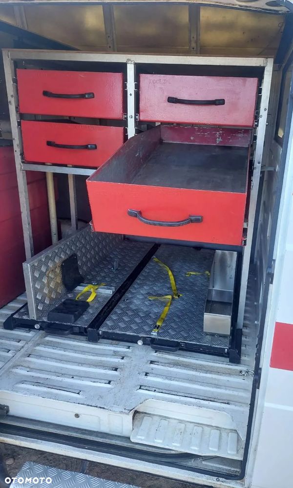 Zabudowa samochodowa, Regał samochodowy serwisowy zabudowa serwisowa warsztatowa - 2