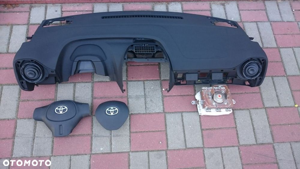TOYOTA AYGO CITROEN C1 KONSOLA AIRBAG DESKA - 8