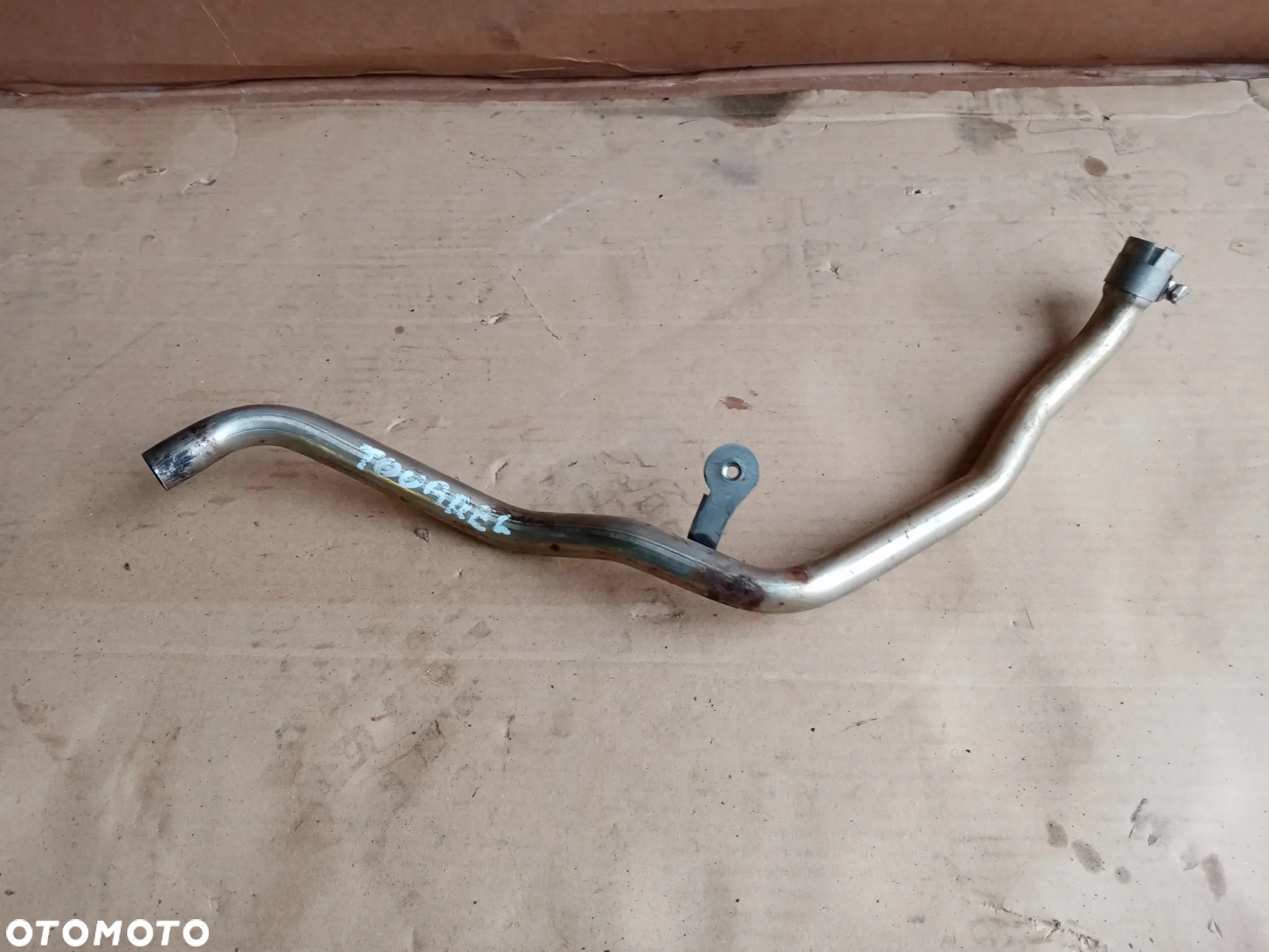 Tłumik wydech Webasto ogrzewania postojowego VW Touareg 3.0 TDI 7L0819507B - 2
