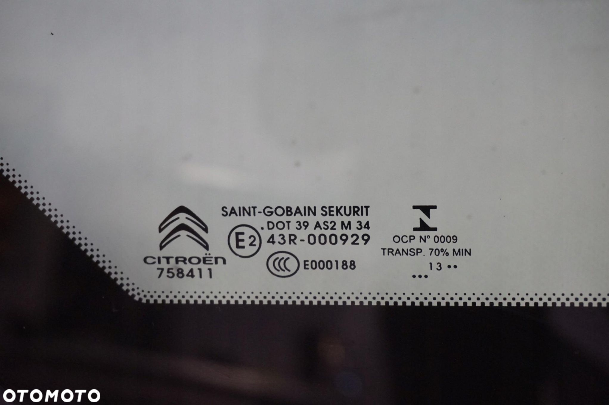 SZYBA KAROSERYJNA PRAWA CITROEN C4 PICASSO II 13- - 3