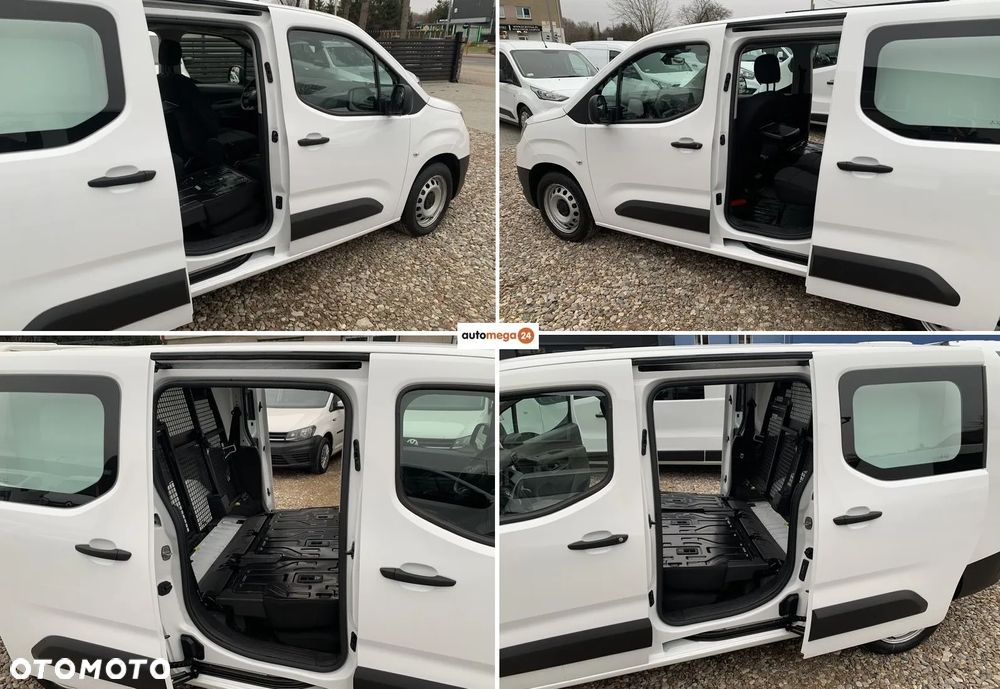 Toyota PROACE CITY BRYGADÓWKA L2H1, VAN 5 osobowy, Homologacja cięż. N1, Duża ład-772kg Koła-16 Skrzynia biegów 6stop. Ściana dział. składana 2x Boczne drzwi - 5